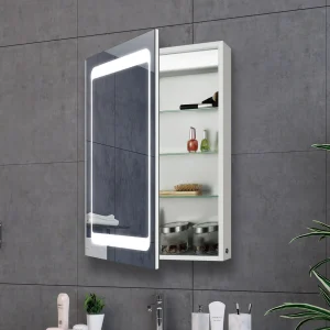 Wall mounted medicine cabinet