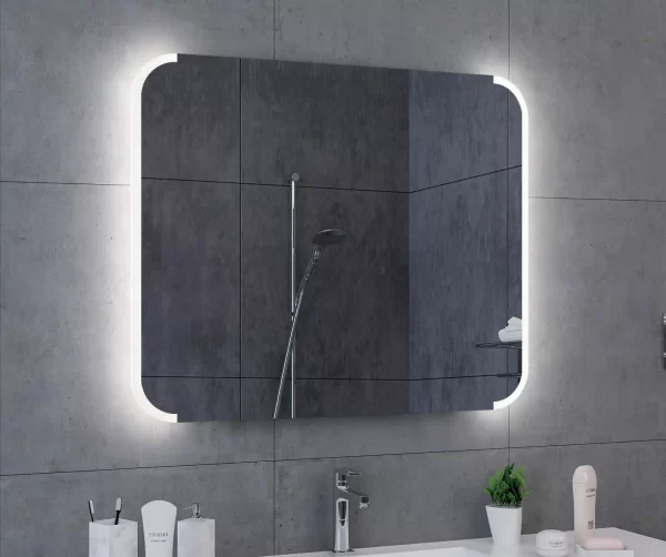 Simple wall mirror