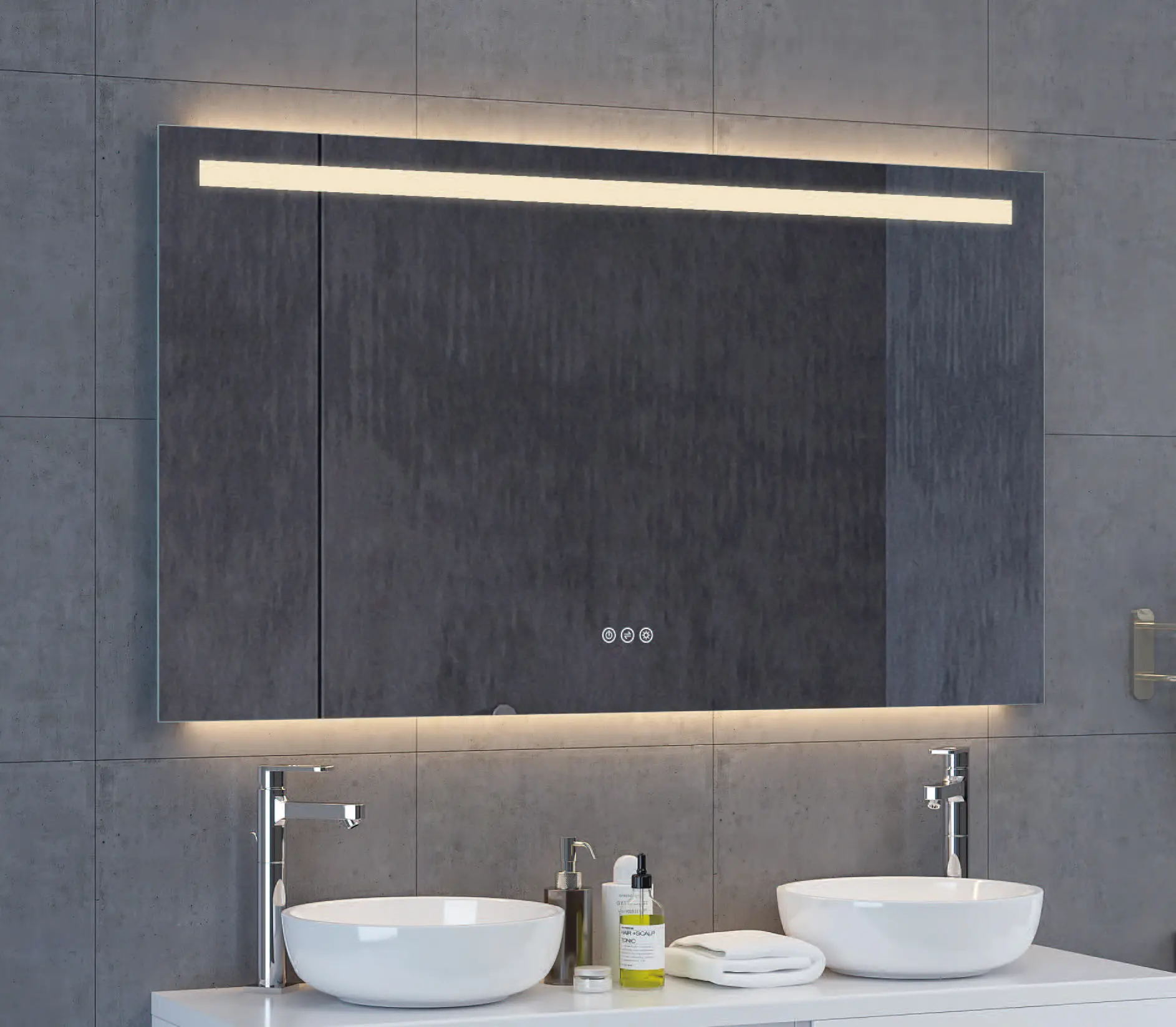 MTD1470S-U Large rectangular bathroom mirrors
