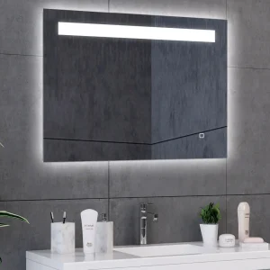 Mirror with backlight