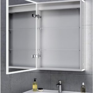 Wholesale Smart Anti Fog Medicine Storage Washroom Toilet Bathroom Medicine Cabinet With Mirror Led Light Defog